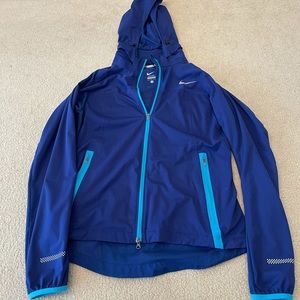 Nike Running Zip-Up Jacket with Detachable Hood